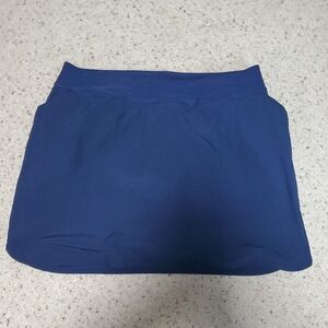 Lands' End Navy Swim Skort